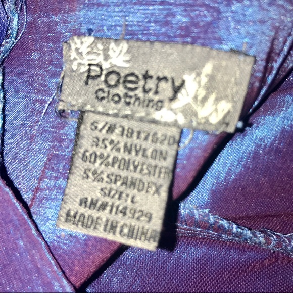 EUC Poetry Shimmer Rose One-strap Mini Dress - Picture 7 of 7